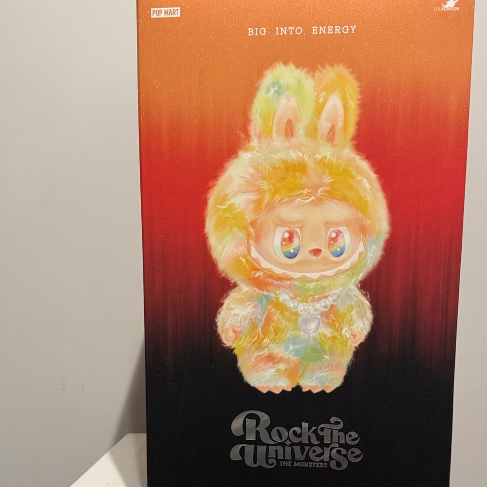 Pop Mart Rock the Universe Big Into Energy NEW in box